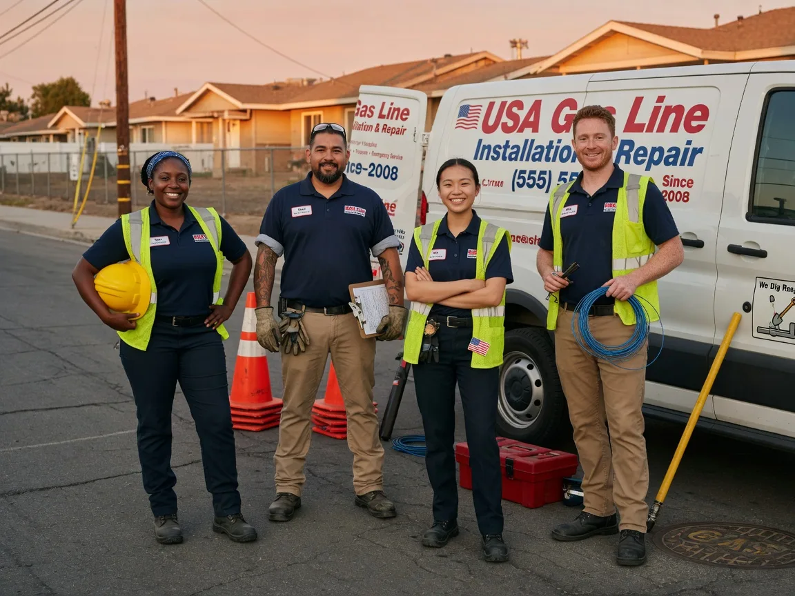 Gas Line Installation company in Finley, ND
